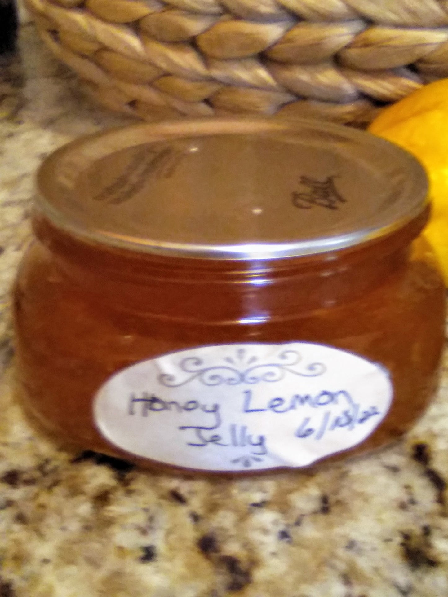 Lemon Honey Jelly