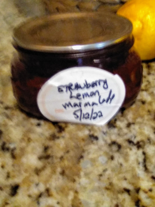 Strawberry Lemon Marmalade